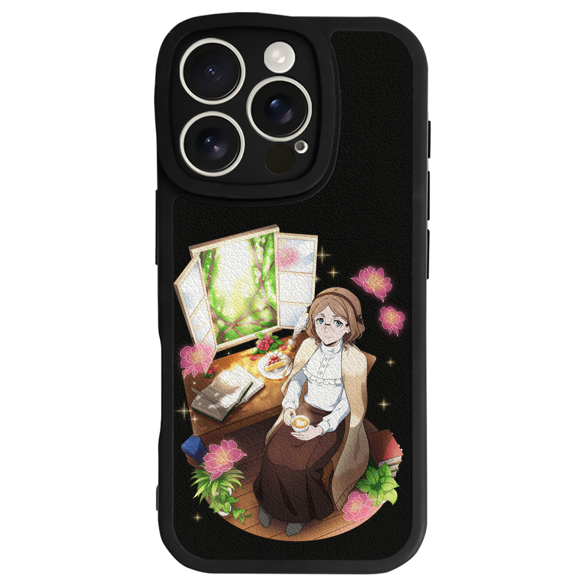 （画像用） 文豪ストレイドッグス Bungo Stray Dogs 【iPhone 16シリーズ対応】シリコンスマホケース（レザー調） 材質：シリコン